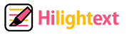 Hilightext logo